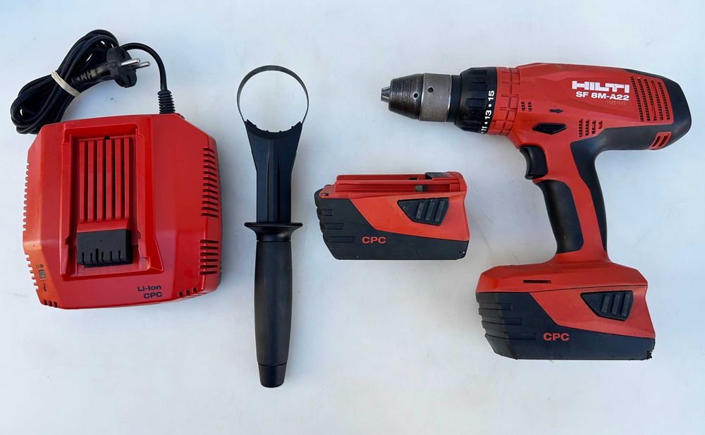 Hilti SF 8M-A22 - Мощен четерискоростен винтоверт 2x22V 5.2Ah