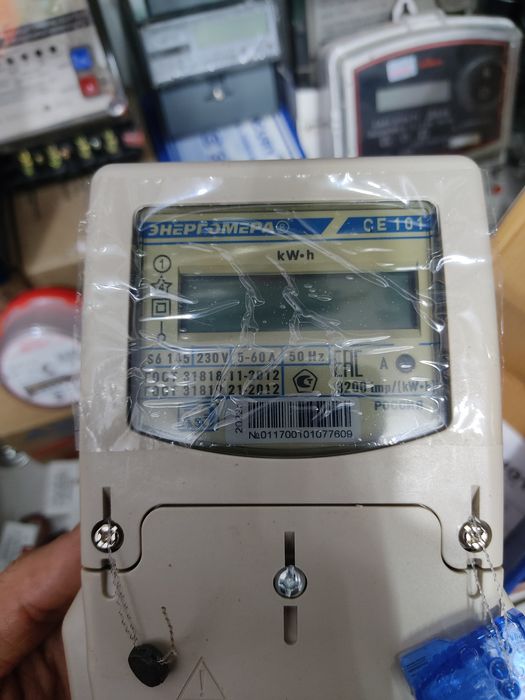Счётчик электроэнергии электрический schechik elek 1 фаз