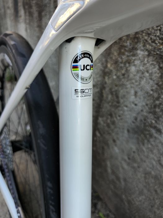 Висок Клас Карбонов Trek Domane Endurance 56 см рамка Шосеен велосипед Force електронен монтаж 1х12 , Zipp Карбонови капли