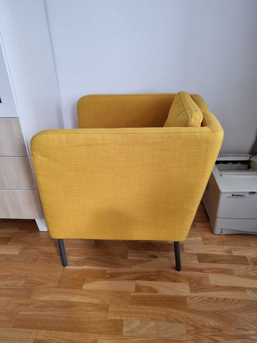 Fotoliu galben Ikea