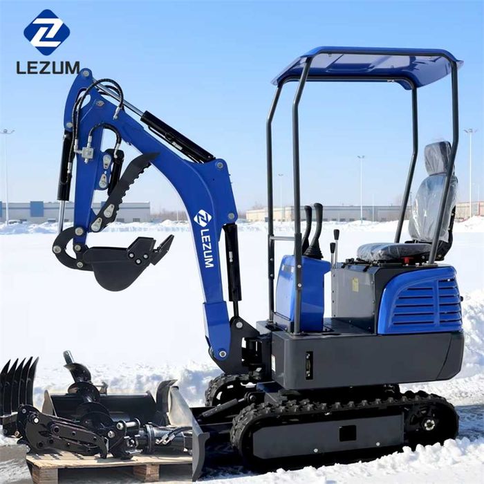 LEZUM DY12 Евтин мини багер, директни продажби от фабриката