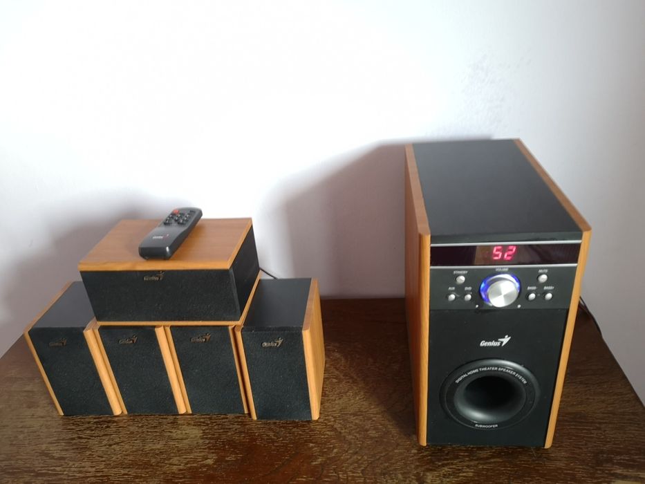 Sistem audio boxe Genius 5.1 SW-HF 4000,  1000W