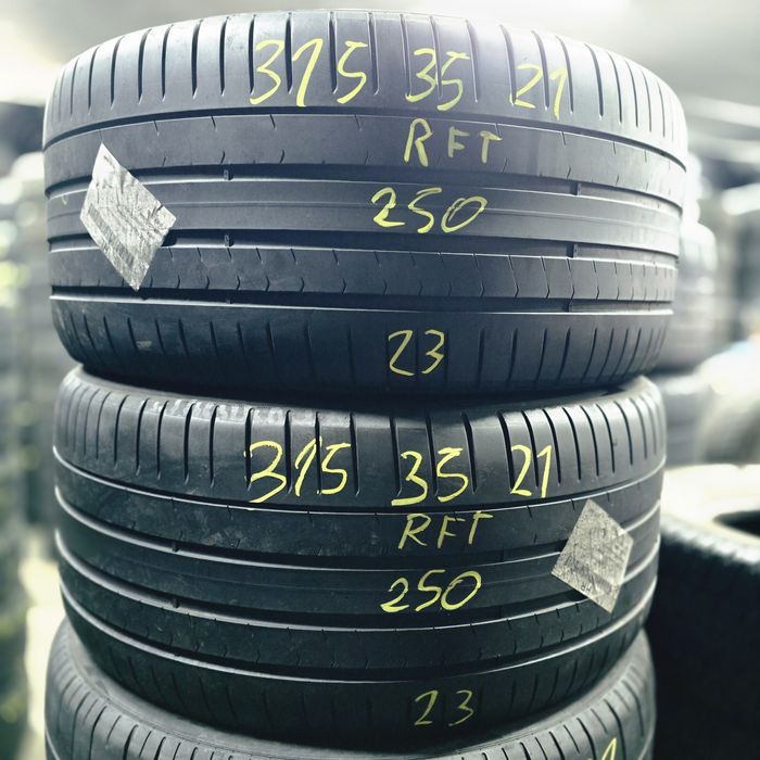 2x 315/35/21 VARA PIRELLI 2023 RUNFLAT Stare excelentă
