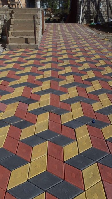 Укладка брусчатки