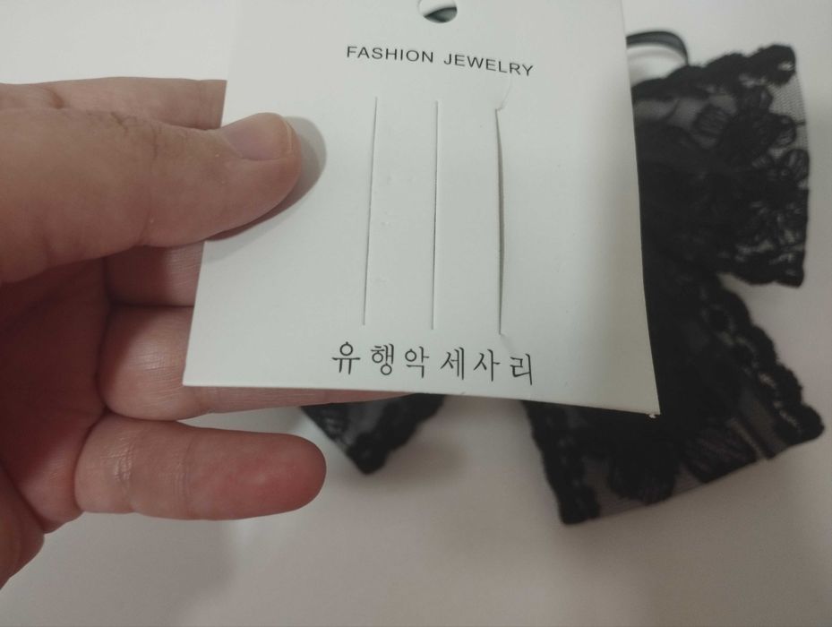 Корейский бант-заколка для волос