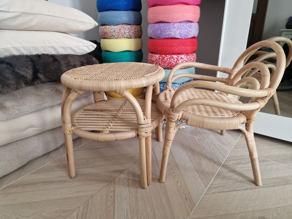 Set Ratan H&M -  Masa / Scaunel