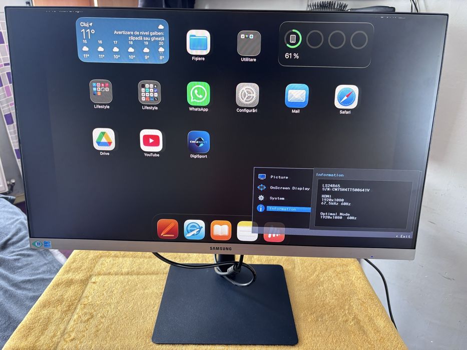 Monitor Samsung 24 inch