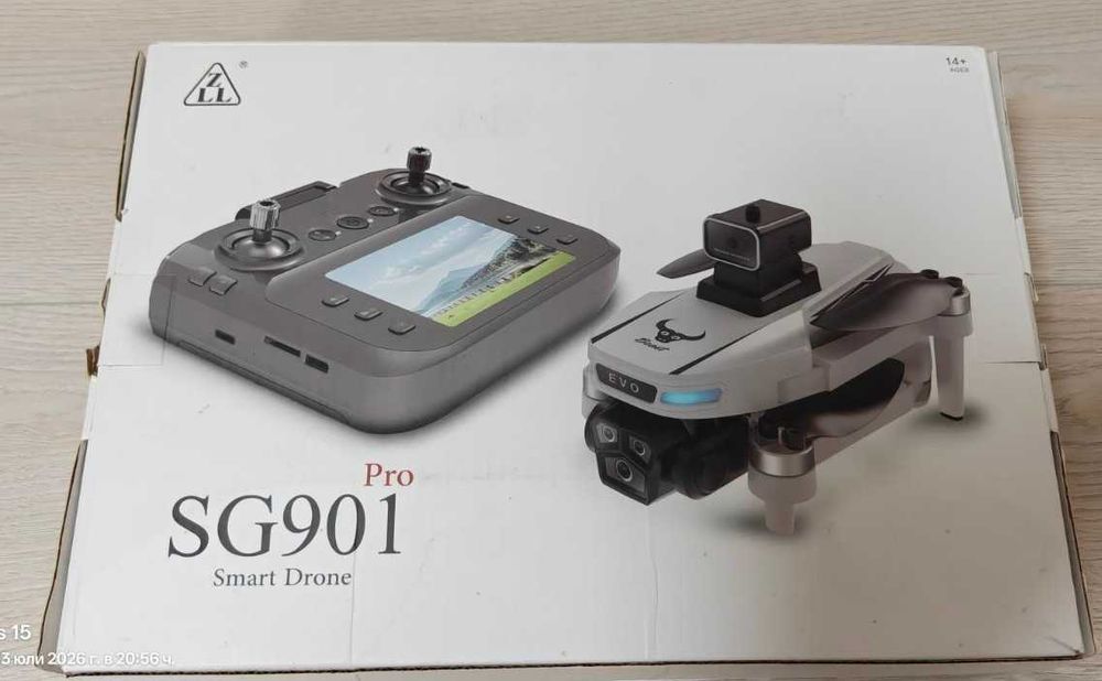 Дрон SG901 PRO (Контролер с екран) до 500м и 20 мин време на полет