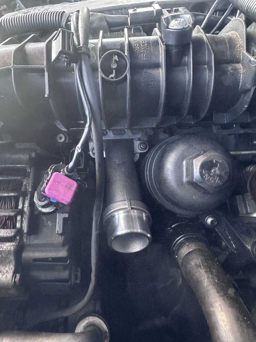 Гаранция! Aлуминиев Фланец за Охлаждане на BMW N47 N57 за E90 F10 F30