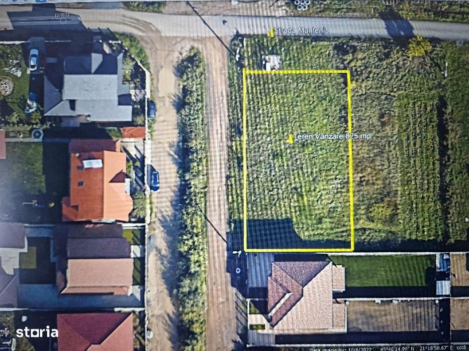 Proprietar! Teren Comercial si Rezidential Ghiroda 825mp - 89900 Euro