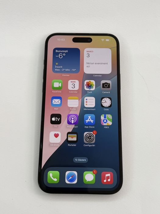 Iphone 15 PLUS -128 Gb -100% baterie  7 luni Garantie