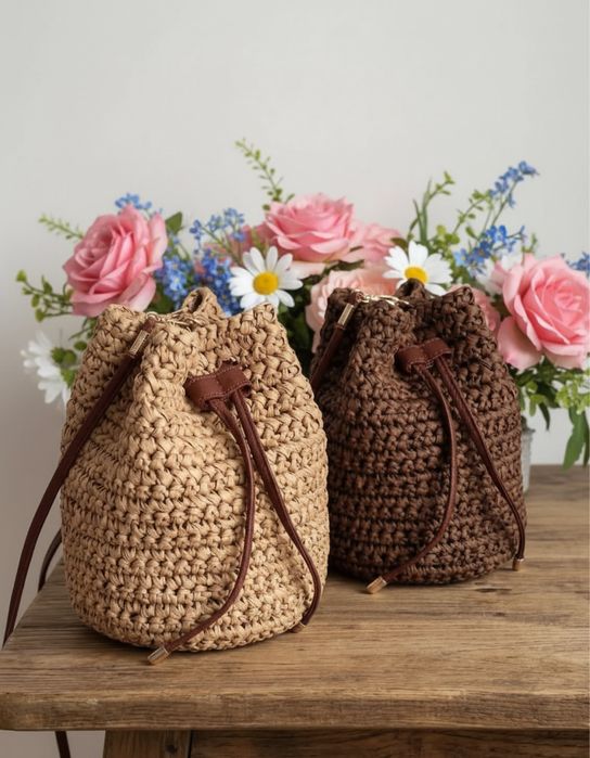 Вязаные сумки на заказ