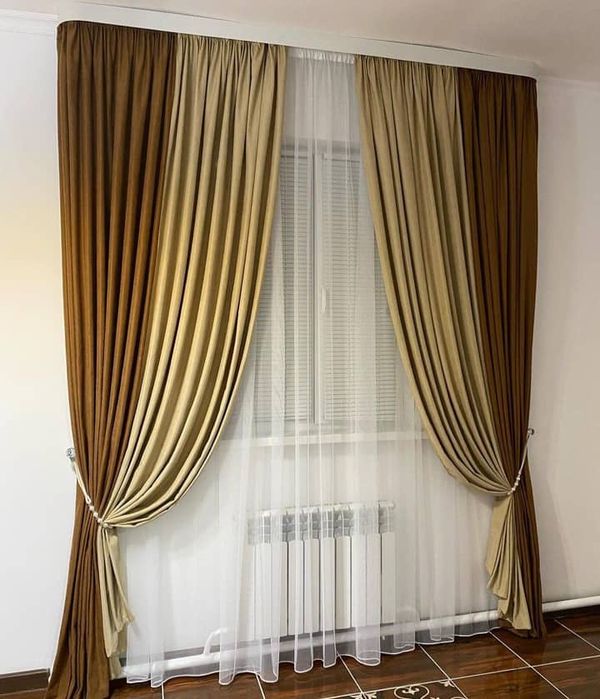 Штор тюлимен бирге 15.000