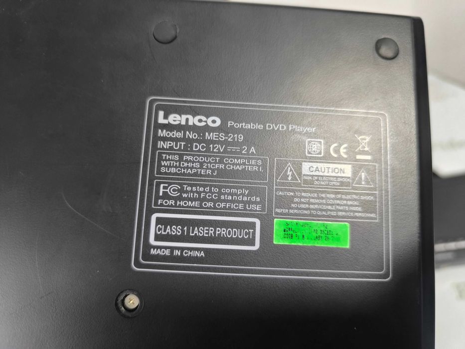 DVD player portabil Lenco MES-219 7 inch LCD telecomanda