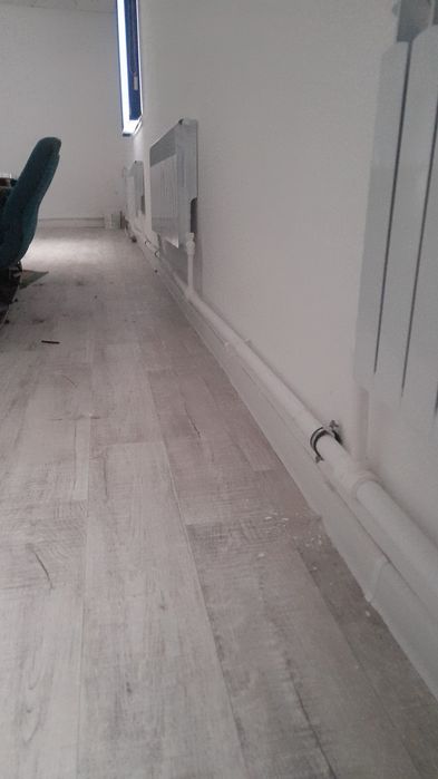 Установка дверей и отопление