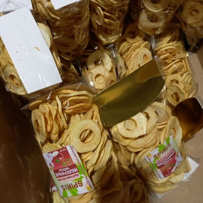 Яблочные чипсы яблоко olma chipslari quruq meva сухофрукты