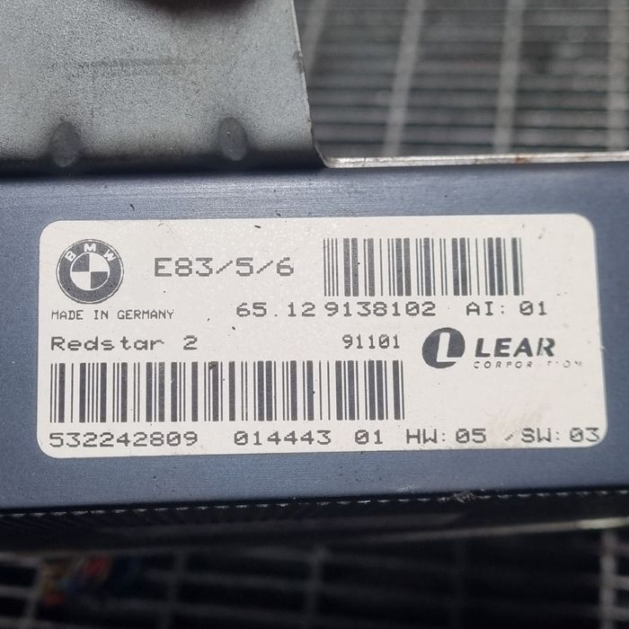 Amplificator audio BMW X3 E83 Facelift 2006 - 2010 (1402) 0913810201