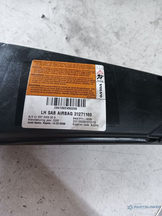 Airbag Scaun Stanga Volvo V50 (Mw, 545) [ 2003 - 2012 ] Oem 31271169
