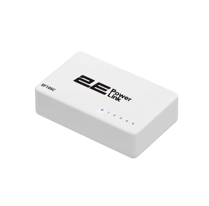 } Акция Коммутатор 2E PowerLink SF105C 5xFE, неуправляемый, десктоп