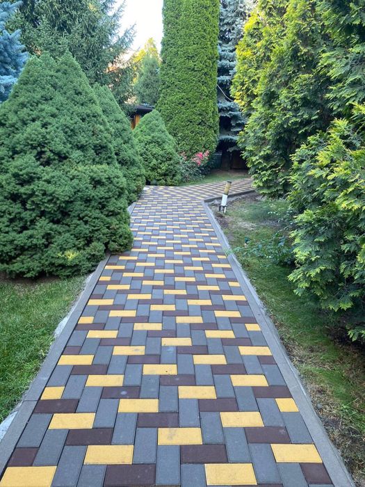 Брусчатка укладка брусчатки