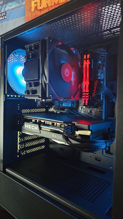 Pc gaming Ryzen 5 5600, Amd Rx 6650xt, 16 Gb DDR4 3200mhz