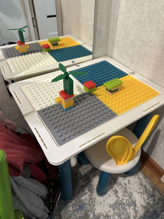 Игровой столик с контруктором