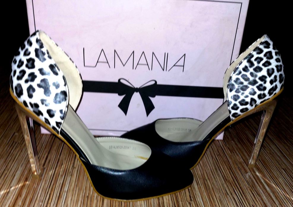 Туфли новые  Lamania р-р 37 - 38 - 35 000 тнг.