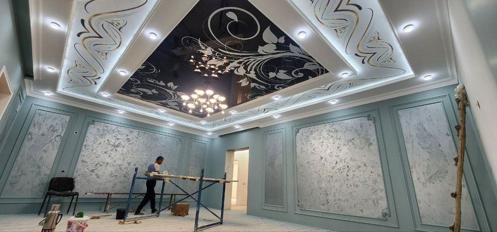 Натяжной потолки Cho'zma shiftlar