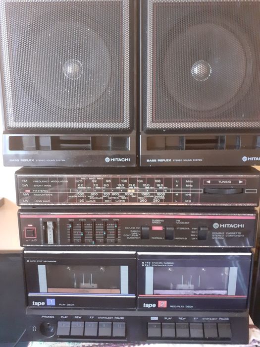 Радиокасетофон хитачи