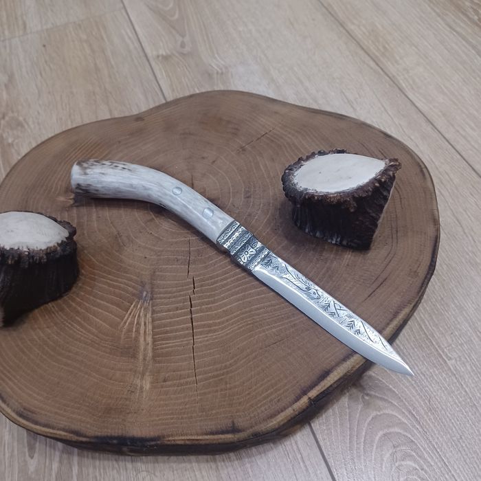 Cutit gravat corn inox