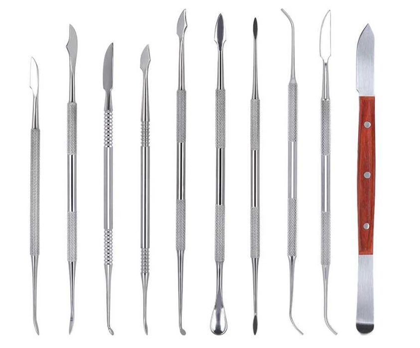 Зъболекарски Инструменти Метални Дентални за Зъботехници за Зъболекари