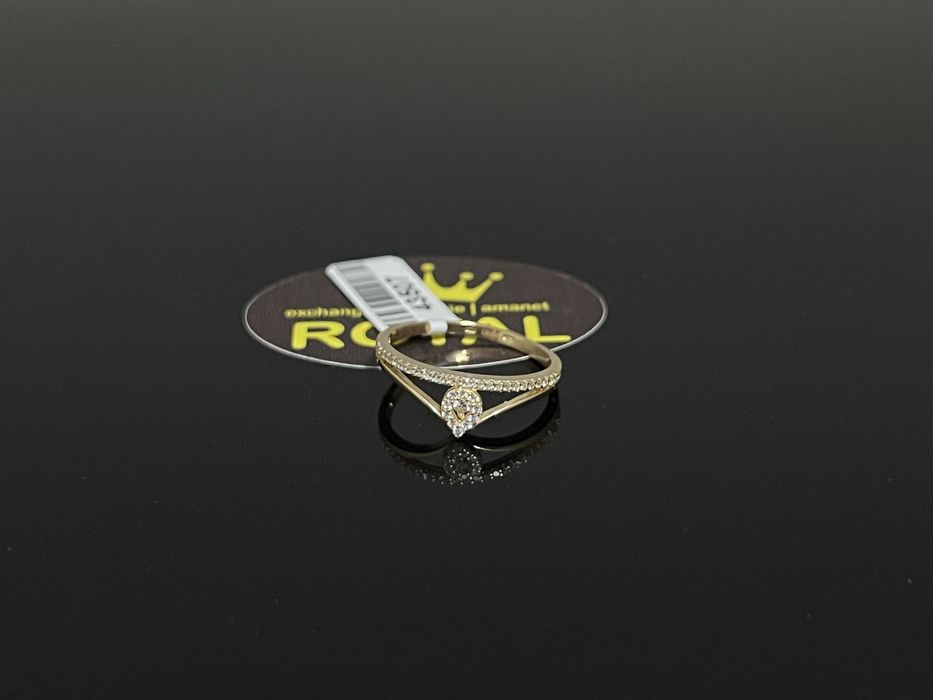 Bijuteria Royal CB : Inel dama aur nou 14k 1,77gr