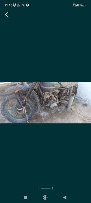 Сатылады Или Обмен Урал мотоцикл на ходу