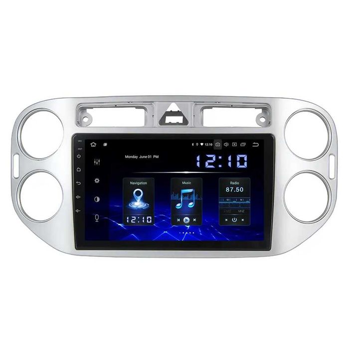 Мултимедия Двоен дин за Volkswagen Tiguan навигация Android VW 2DIN