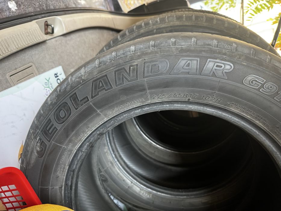 Шины для авто, летние, б/у