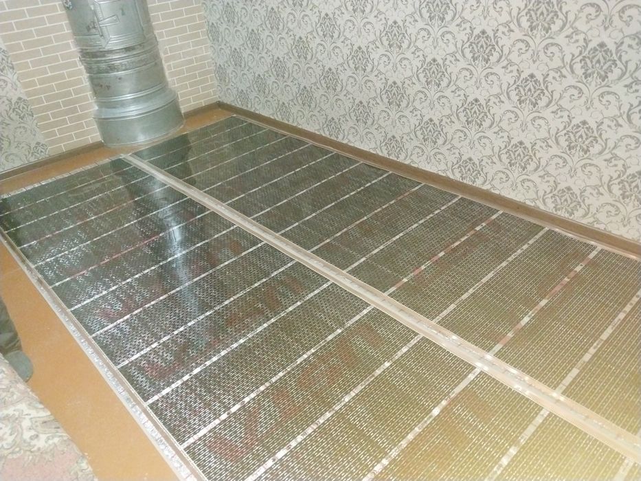 Тёплый пол электрический продажа и установка