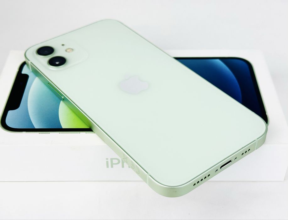 Apple iPhone 12 64GB Green 100% Батерия! Гаранция!
