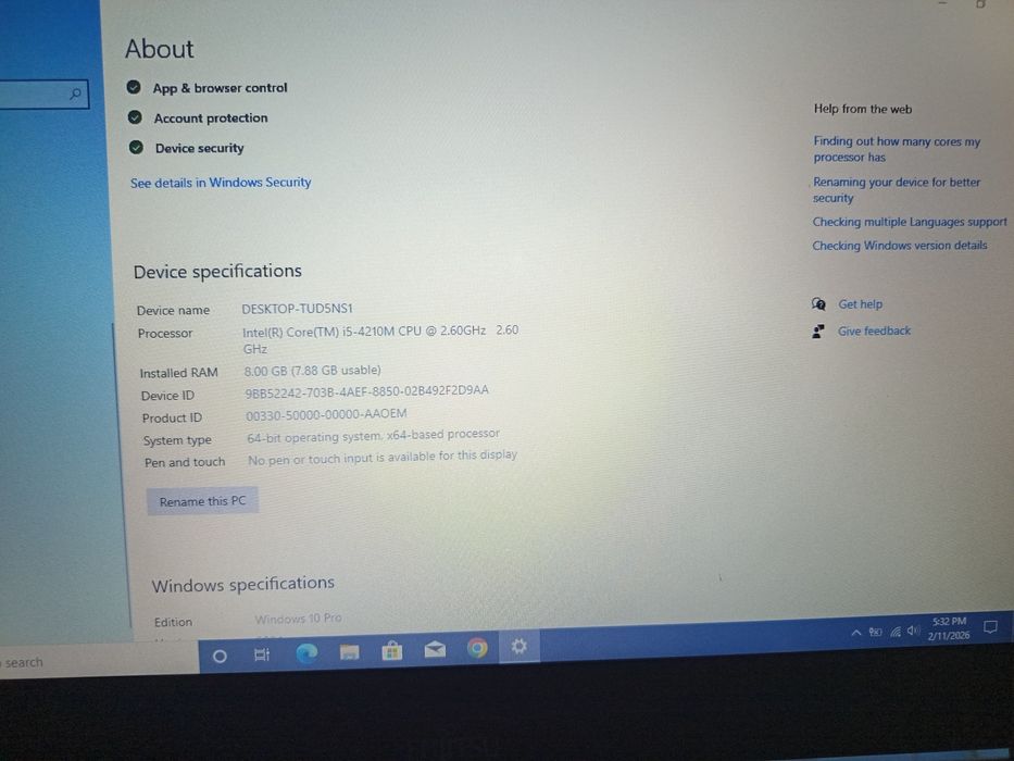 Vând laptop marca Fujitsu Siemens