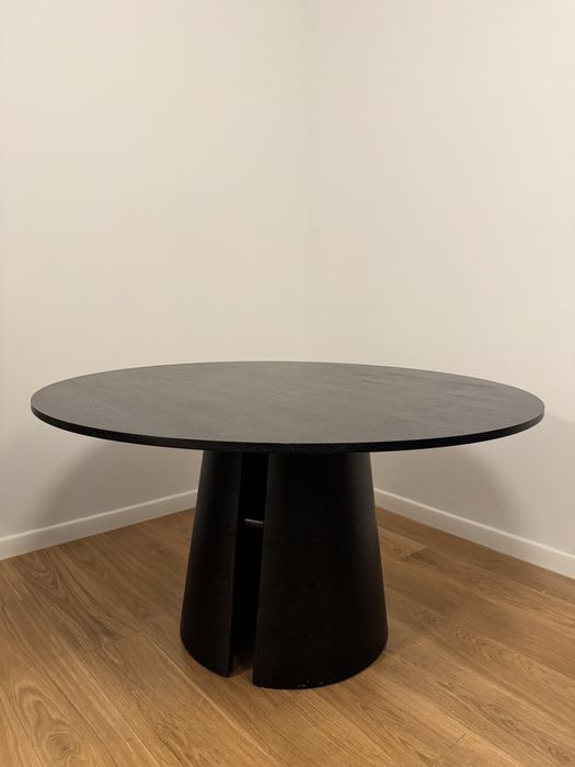 Masă dining Teulat Cep 137 cm MDF si lemn