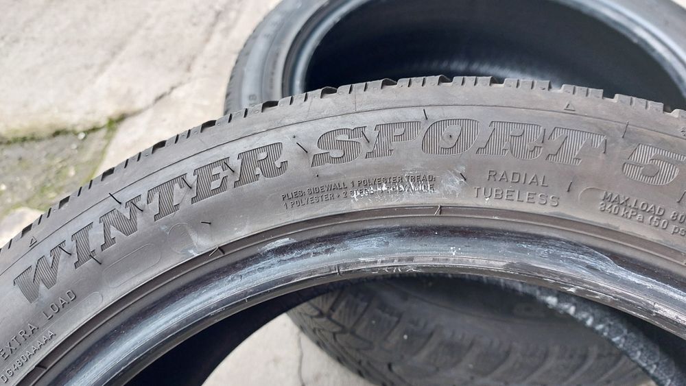 Зимни гуми 245/45/18 Dunlop Winter Sport 5 2 броя