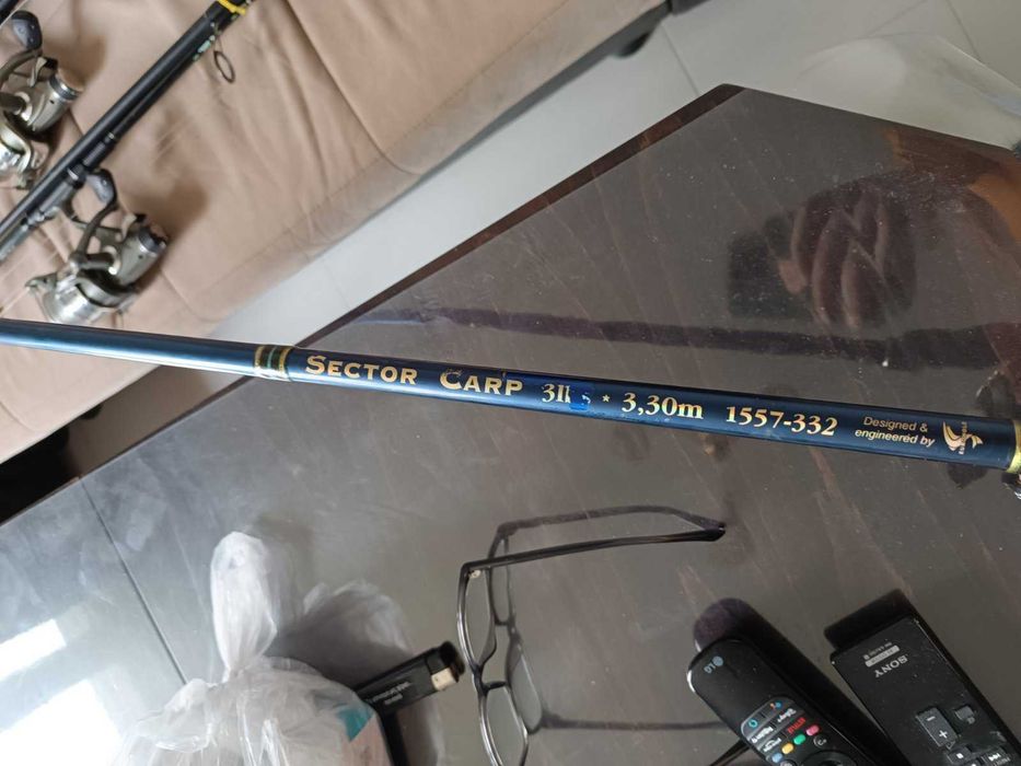 Въдици за шаран, сом