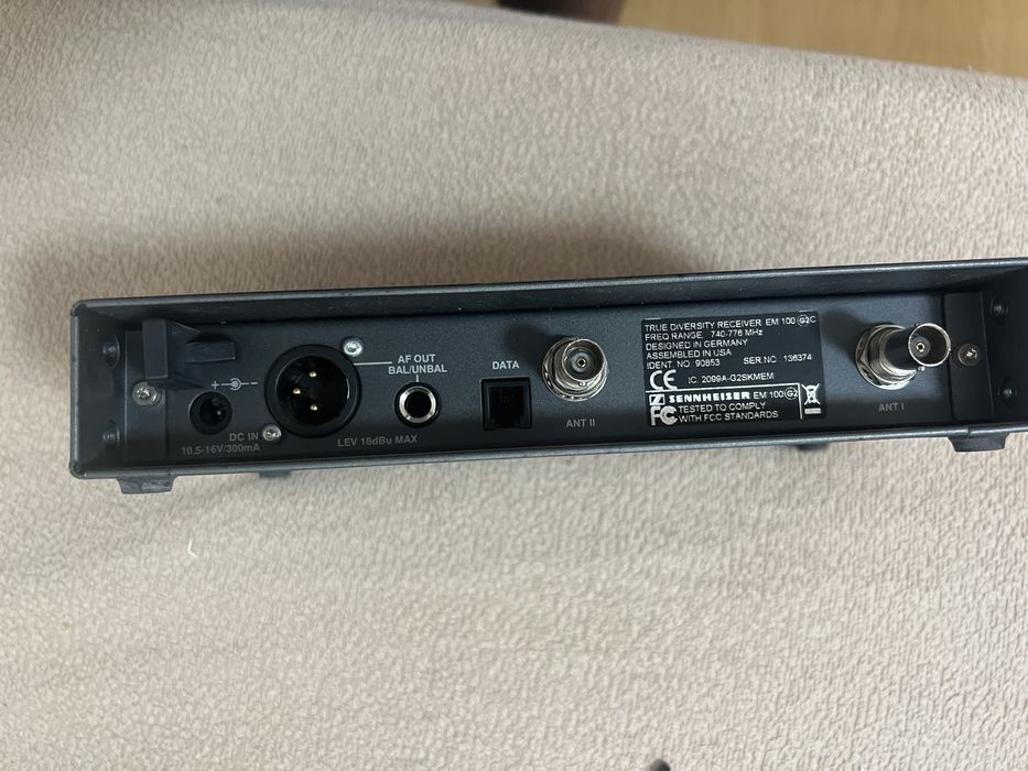 Sennheiser g2 receiver
