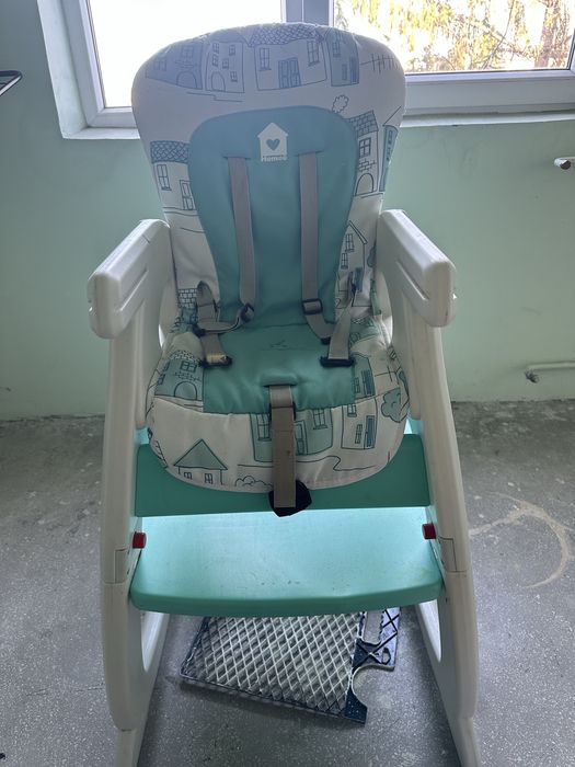 Scaun de luat masa bebe 2 in 1