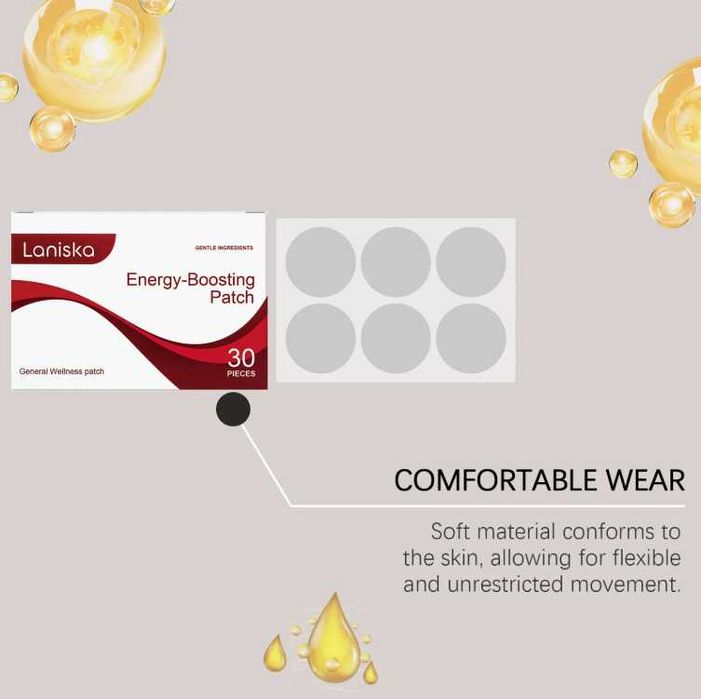 Energy-Boosting Patch Enhancement Energy Enhancer Пластири за Повишаване на Енергията Уелнес Пластир Eнергиен Дар Бдителност Мотивация Грижа за Тялото