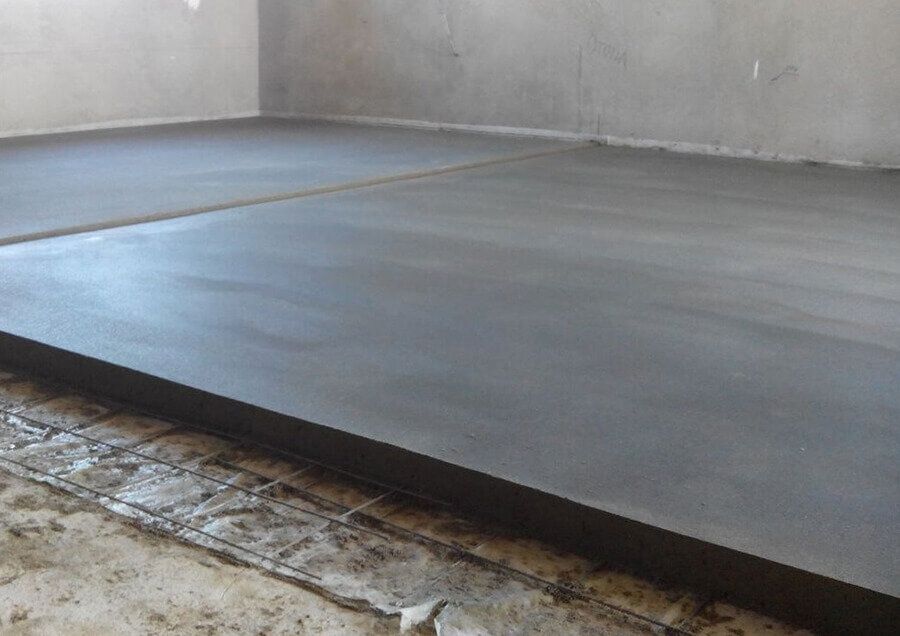 Полусухой стяжка/ ярим курук стяжка