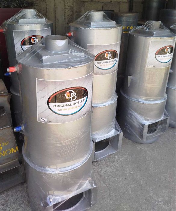 Двухконтурный Металлический Котел/ Ikki Konturlik Kotyol/Original