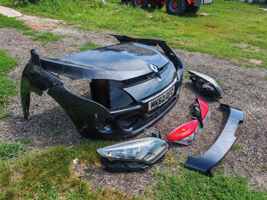 Aripa bara capota lămpi faruri Renault megane 3