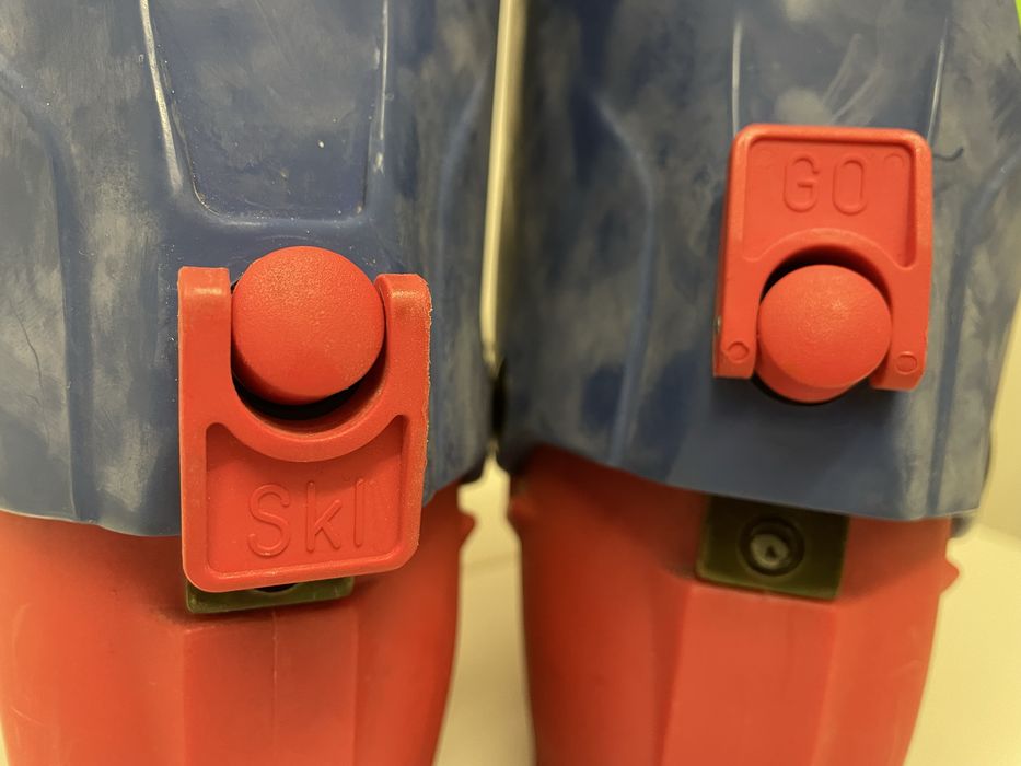 Boxanci/clăpari ski de tură, nepurtați