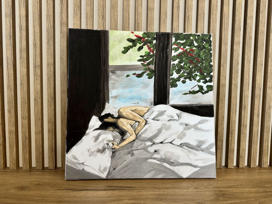 Tablou pictat manual