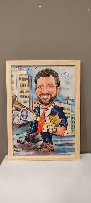 Caricaturi,portrete și peisaje